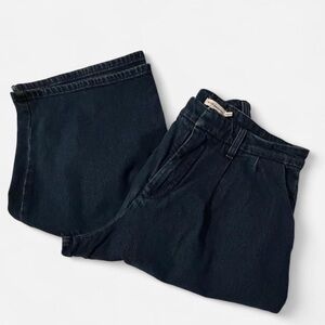 Good American Dark Blue Flare Jeans